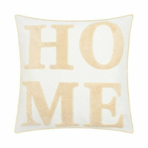 Наволочка декоративная Бохо Home 45х45 см цвет натуральный 1920₽