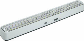 Светильник аккумуляторный IEK ДБА 3927, 9Вт, Li-Ion, IP20, пластик, белый, 220-240В