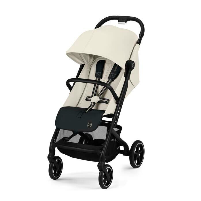 Коляска прогулочная Cybex Beezy Canvas White с дождевиком и бампером 524000777