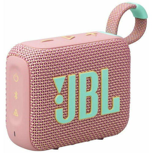 Портативная колонка JBL GO4 PINK розовый 4999₽
