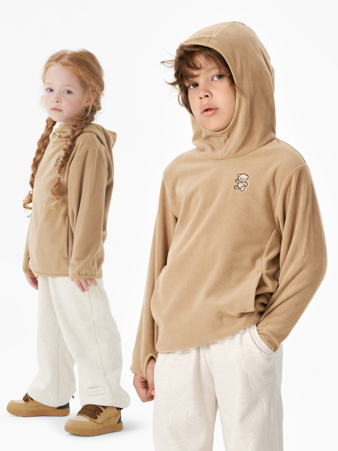 Худи Happy Baby, размер 92-98, карамельный