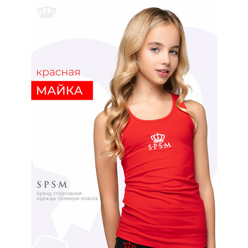 фото Майка s.p.s.m. спорт, размер 2xs, красный