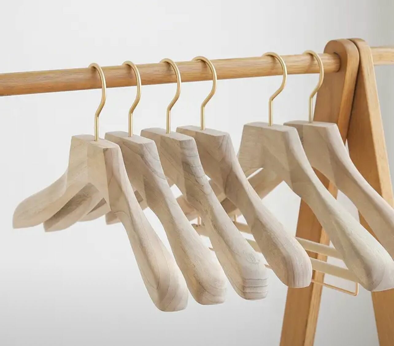 Набор вешалок плечиков 39 см 2 шт Нескользящая вешалка для одежды