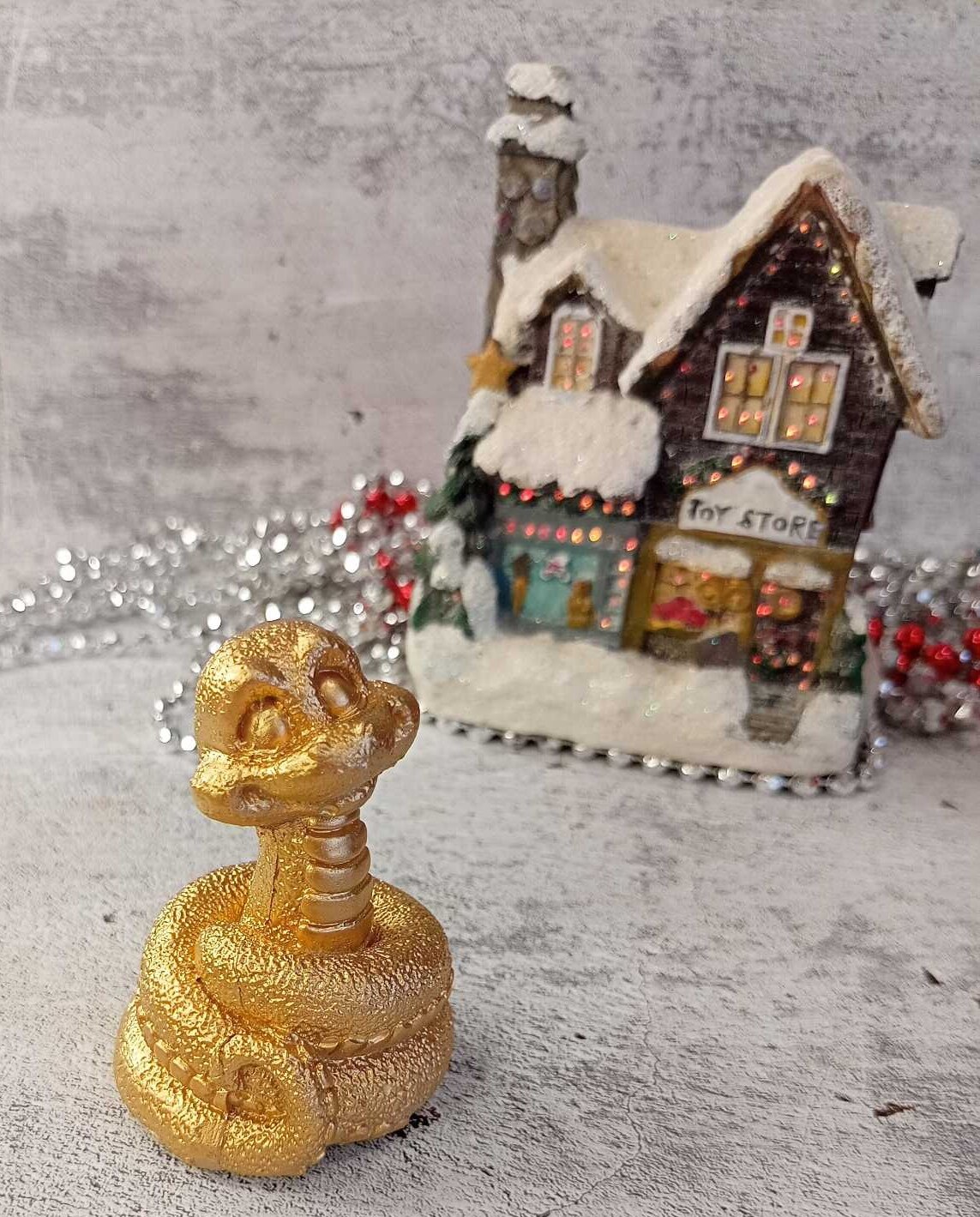 Фигурка "Змейка" символ 2025 года 7см*5см