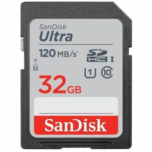 32Gb - SanDisk Ultra Secure Digital HC UHS-I SDSDUN4-032G-GN6IN