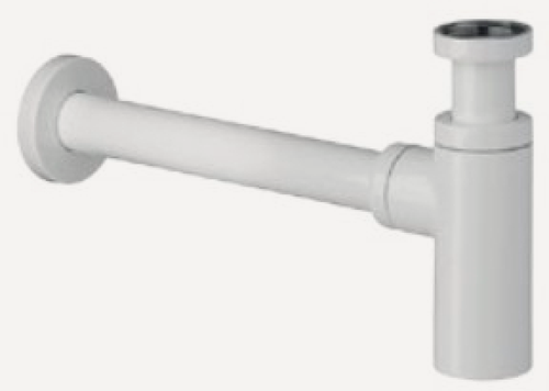 Изображение товара Сифон для раковины Grocenberg GB210 Белый, круглый, отражатель, латунь