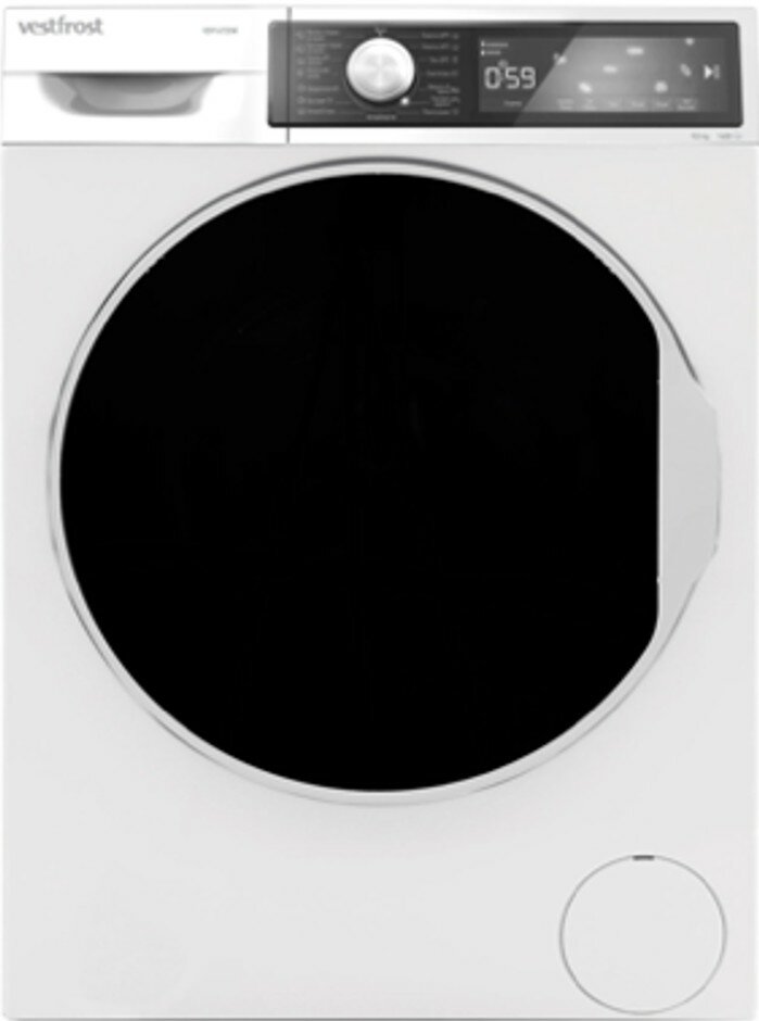 Стиральная машина Vestfrost VFWI103S14MW, сенсорное управление, 10 кг