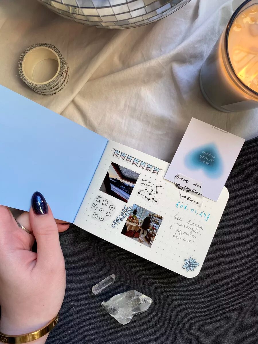 Блокнот в точку 8,5х12 см 'решения' — фото 1