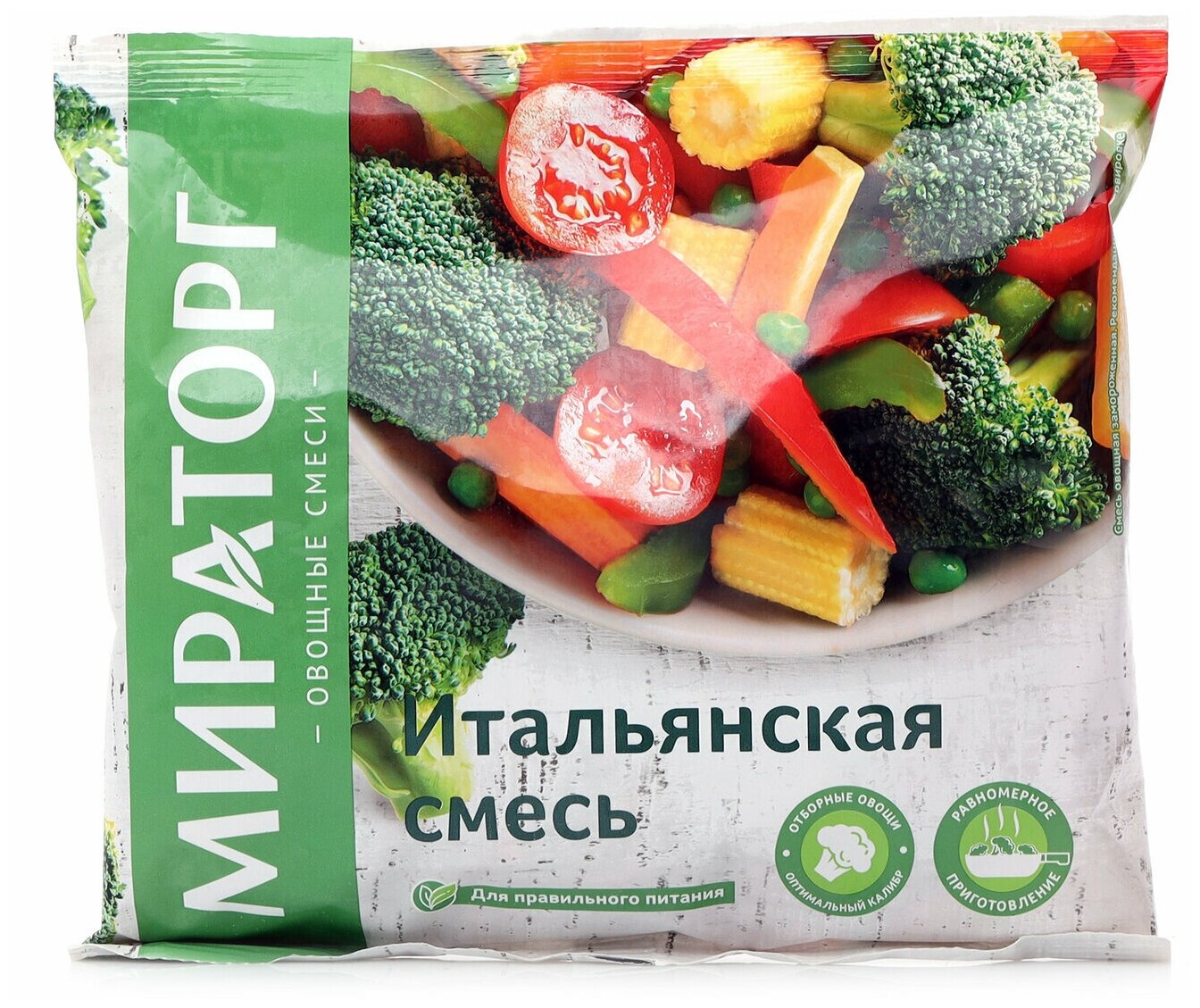 Смесь овощная Итальянская «Мираторг» замороженная, 400 грамм, пакет