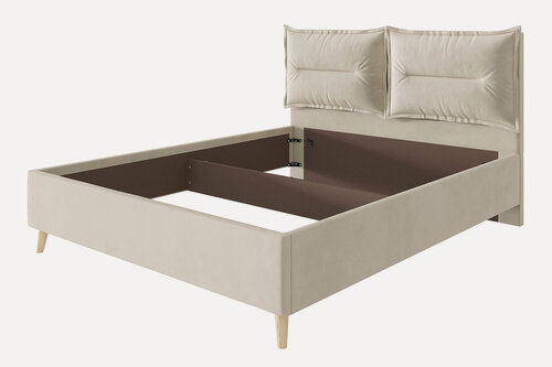 Изображение товара Каркас кровати Hoff Сантана, 180х200 см, цвет бежевый, без основания и подъемного механизма