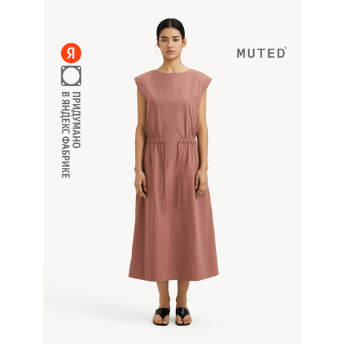 фото Платье muted ethos, размер l, вишня
