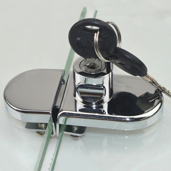 замок мебельный BRANTE 80х38х38мм накладной хром - фото №4