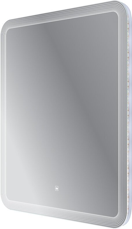 Зеркало с лазерной гравировкой, контурной подсветкой сенсорным выключателем CEZARES CZR-SPC-DUET-1400-800-LED-TCH - фотография № 2