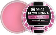 Innovator Cosmetics Паста для бровей розовая SEXY BROW HENNA, 15 г