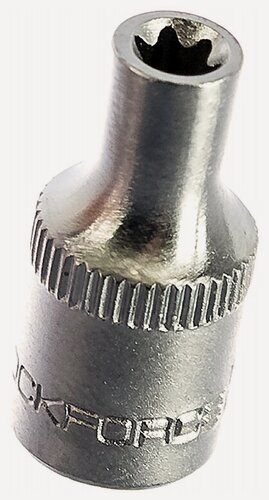 Изображение товара Торцевая головка ROCKFORCE torx E5, 1/4", хромованадиевая сталь