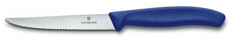Victorinox Kitchen 6.7232.20 Нож для стейка и пиццы victorinox swissclassic, 11 см, с серрейторной заточкой, синий