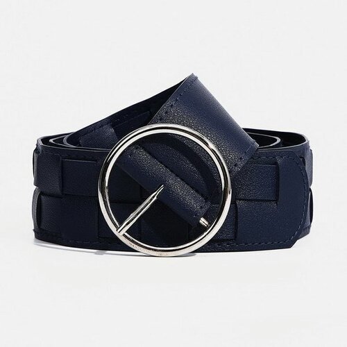 фото Ремень сима-ленд, размер 105, синий сима-лэнд