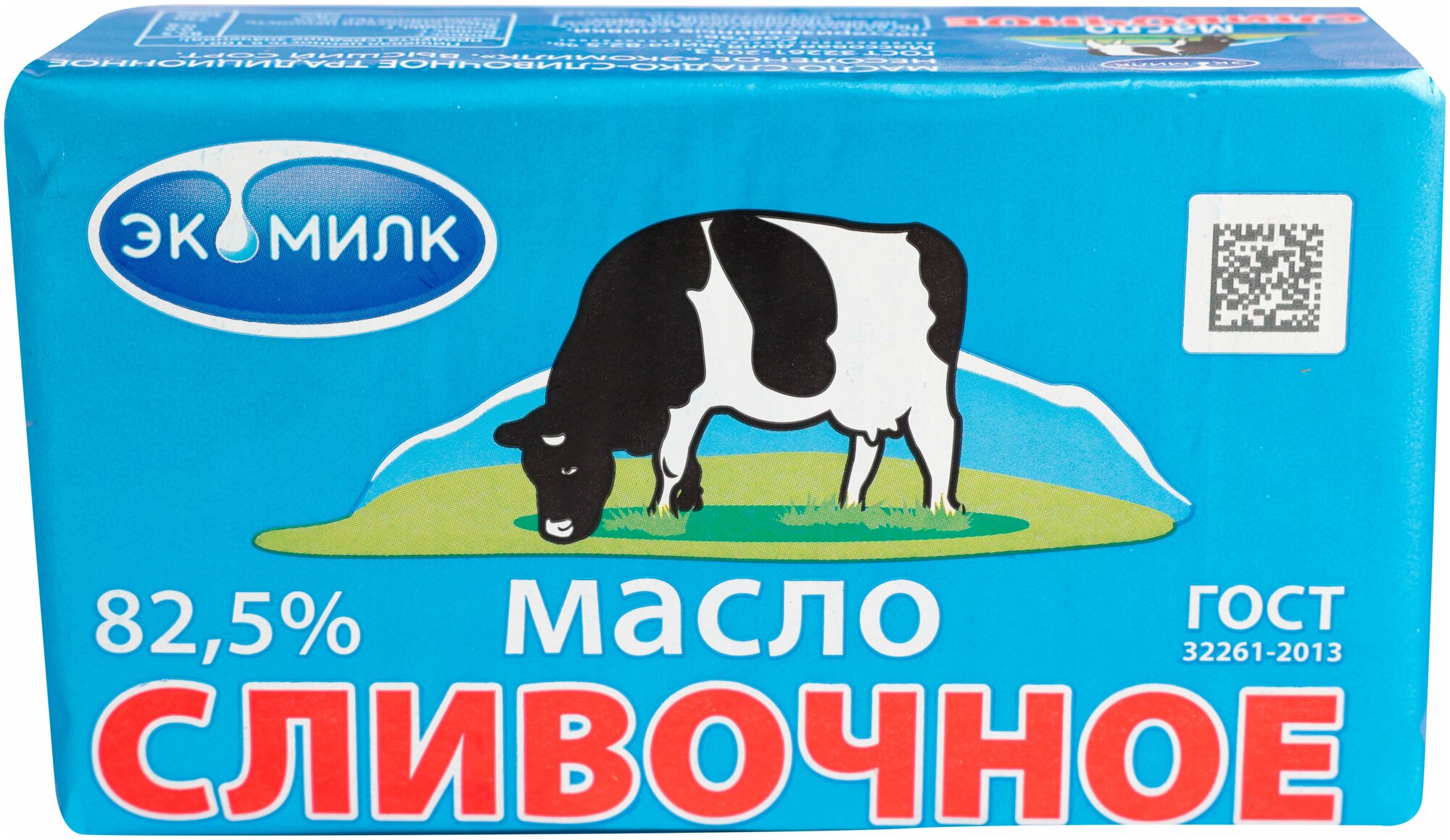 Масло сливочное экомилк 82,5%, без змж