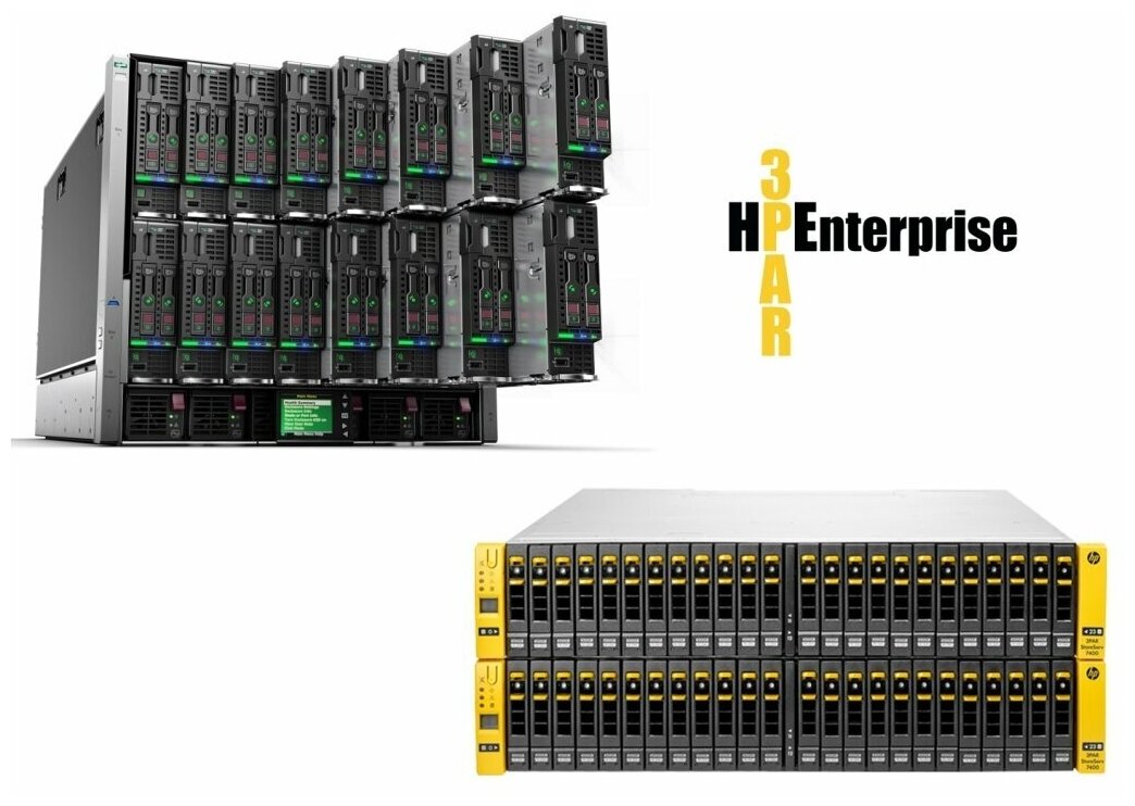 Corporate maximum G9: HP C7000 G3 + 8xBL460c Gen9 + 3PAR 8440 2-node