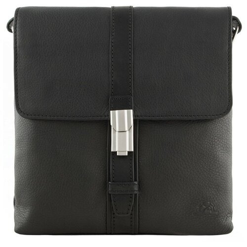 фото Сумка tony perotti contatto evolution, мужская, натуральная кожа, чёрный