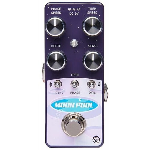 Pigtronix Moon Pool Micro гитарный эффект Phaser гитарный эффект behringer vintage phaser vp1