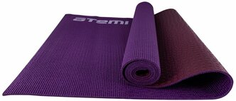 Коврик для йоги ATEMI AYM01DB, 172.7х61х0.6 см фиолетовый