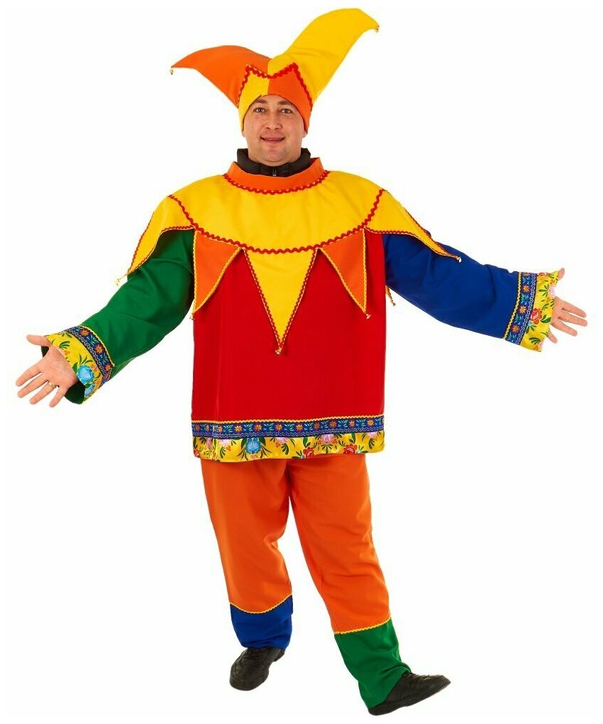 Карнавальный костюм Скомороха на верхнюю одежду (15114) 52-56