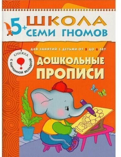 5-6 лет. Дошкольные прописи. / Школа семи гномов