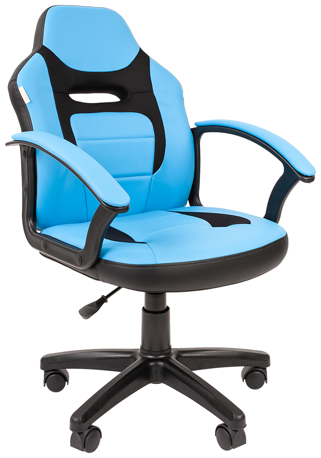 Компьютерное кресло Chairman Kids 110 (Black/Blue)