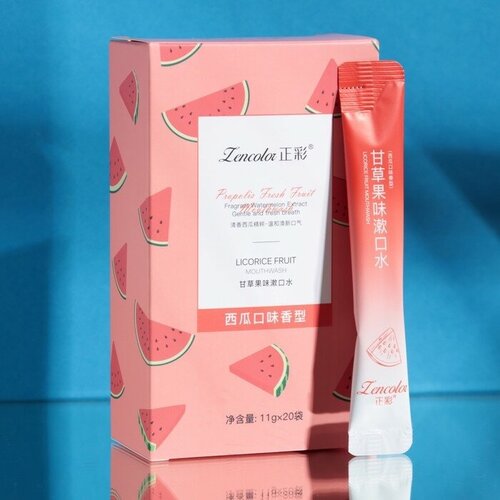 Набор ополаскивателей для рта в стиках со вкусом арбуза 20шт по 11 мл 452₽