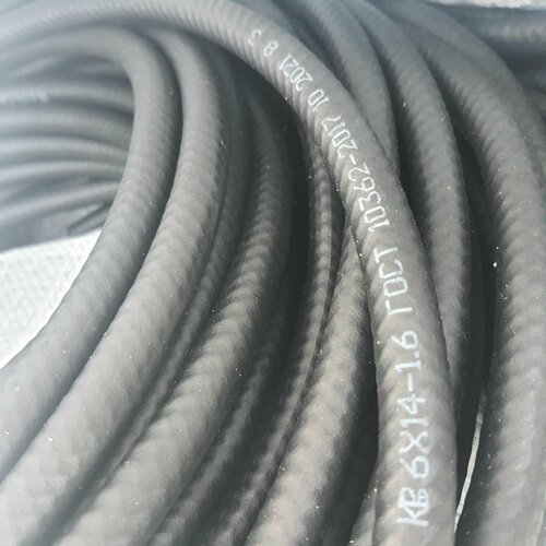 Шланг топливный 6 мм 1,6 МПа ГОСТ 10362-2017 10 метров