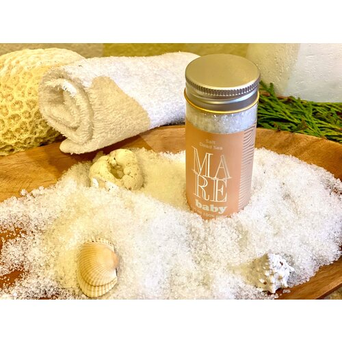 Соль для ванны магниевая. Соль Мертвого моря baby Mare.