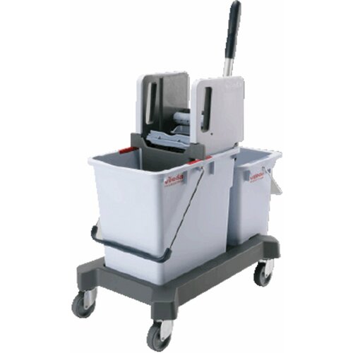 Тележка уборочная VILEDA 2 съемных ведра 25 л10 л платформа с транспортной ручкой вертикальный отжим 149099 42142₽