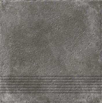 Керамическая плитка Cersanit Carpet темно-коричневый C-CP4A516D Ступень 29,8x29,8 (цена за 1.06 м2)