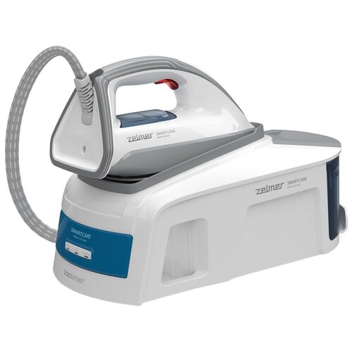 фото Паровая станция zelmer zis6450 smartcare white/grey/bl