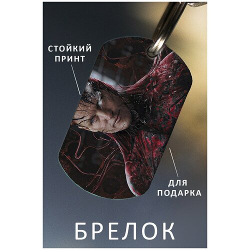 фото Брелок для ключей веном, брелок мужской женский аксессуар, брелок на ключи детский подарок ребенку сыну или дочке в виде жетона venom zhenya cloud