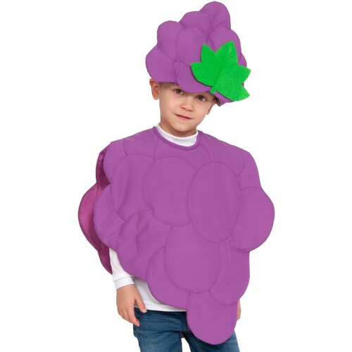 Костюм КАРНАВАЛОФФ, размер 122, фиолетовый костюм карнавалофф размер 116 122 зелeный