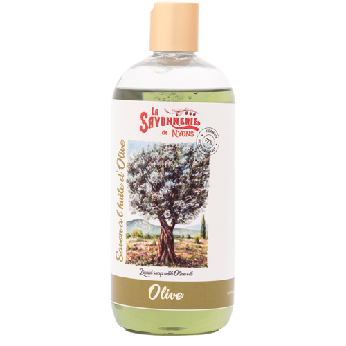 La Savonnerie de Nyons Мыло жидкое Olive, 1 л гель для душа с оливой laboratorium