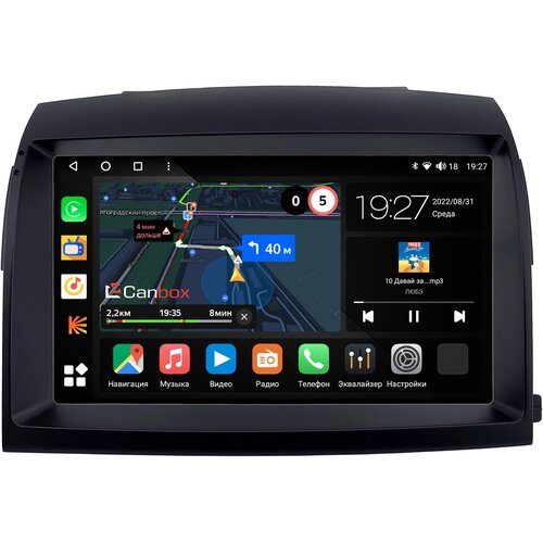 Штатная магнитола Canbox M-Line 4542-9-2521 для Toyota Sienna II 2003-2010 на Android 10 (4G-SIM, 4/64, DSP, QLed)