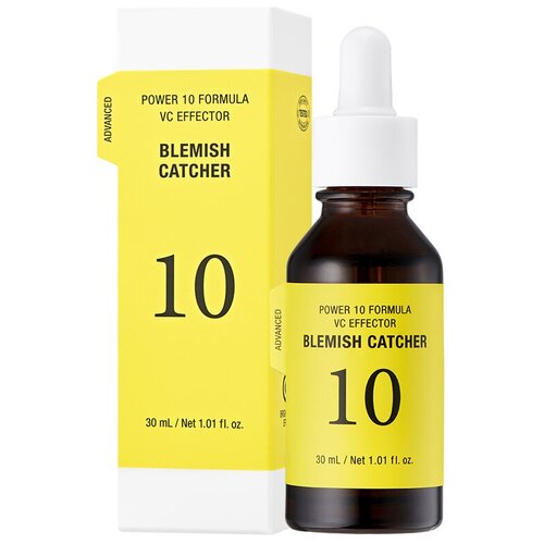 Тонизирующая сыворотка It's Skin Power 10 Formula VC Effector Blemish Catcher осветляющая сыворотка с экстрактом зеленого помидора power 10 formula vc effector blemish catcher 30мл