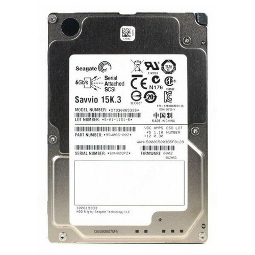 Жесткий диск Seagate Enterprise 300GB 6G 15K SAS 64MB 2.5 [ST9300653SS]