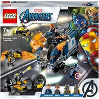 Конструктор LEGO Marvel Super Heroes 76143 Avengers Нападение на грузовик, 477 дет.