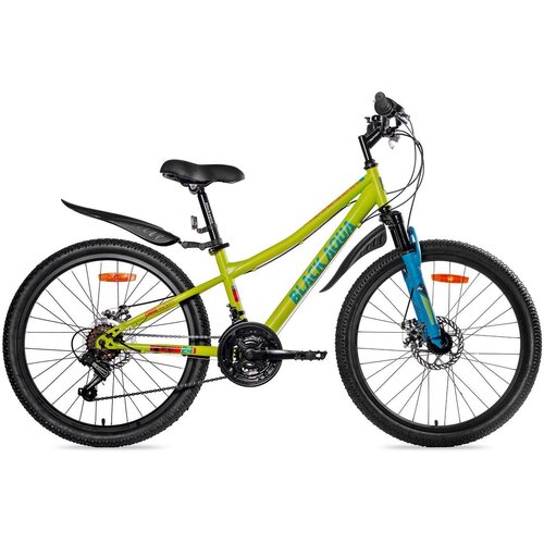 Велосипед BLACK AQUA Cross 1471 D 24 зелёный 2395300₽