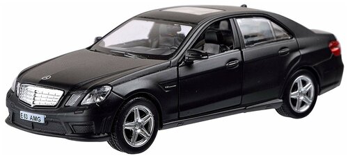 Легковой автомобиль RMZ City Mercedes Benz E63 AMG (554999M) 1:32, 12.7 см, матовый черный
