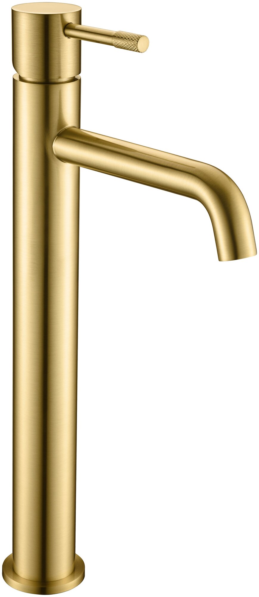 Boheme Смеситель для умывальника высокий BOHEME UNO Matt Gold 462-MG