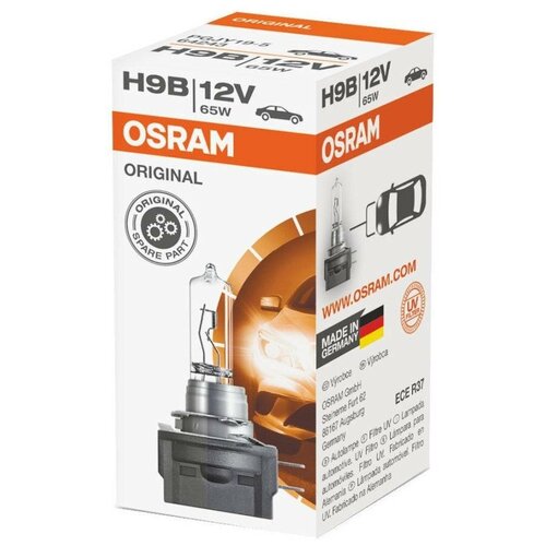 фото Лампа автомобильная галогенная osram original line 64243 h9b 12v 65w 1 шт.