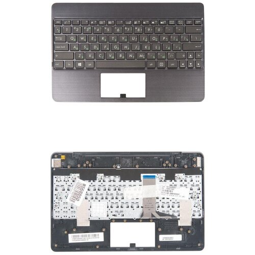 Keyboard Клавиатура для Asus VivoTab RT TF600T темный металлик 1404₽