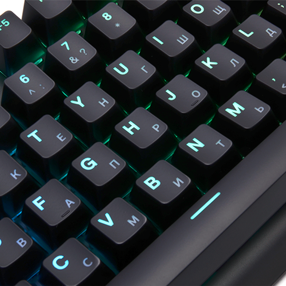 Клавиатура SteelSeries Red Switch Black USB - фото №6