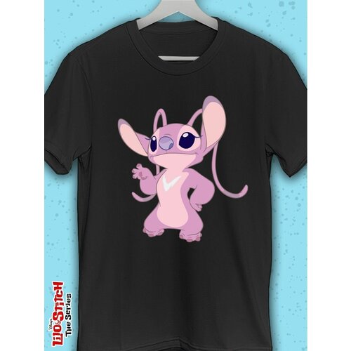 фото Футболка hilari, размер 42, белый, черный