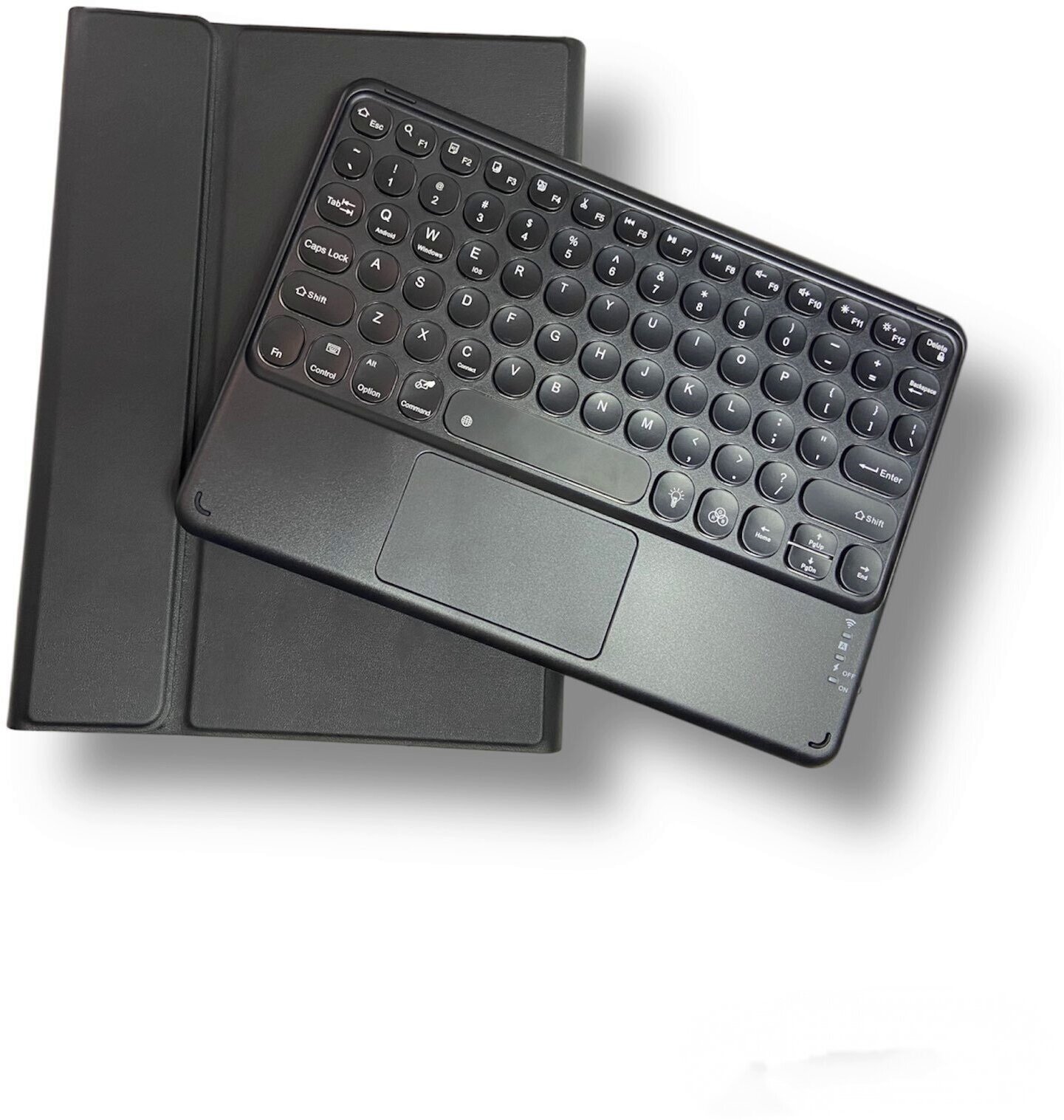 Чехол-клавиатура MyPads для Samsung Galaxy Tab S6 Lite 104 SM-P610 / P615 / S6 Lite 2022 Edition (SM-P613) съёмная беспроводная Bluetooth-клавиату